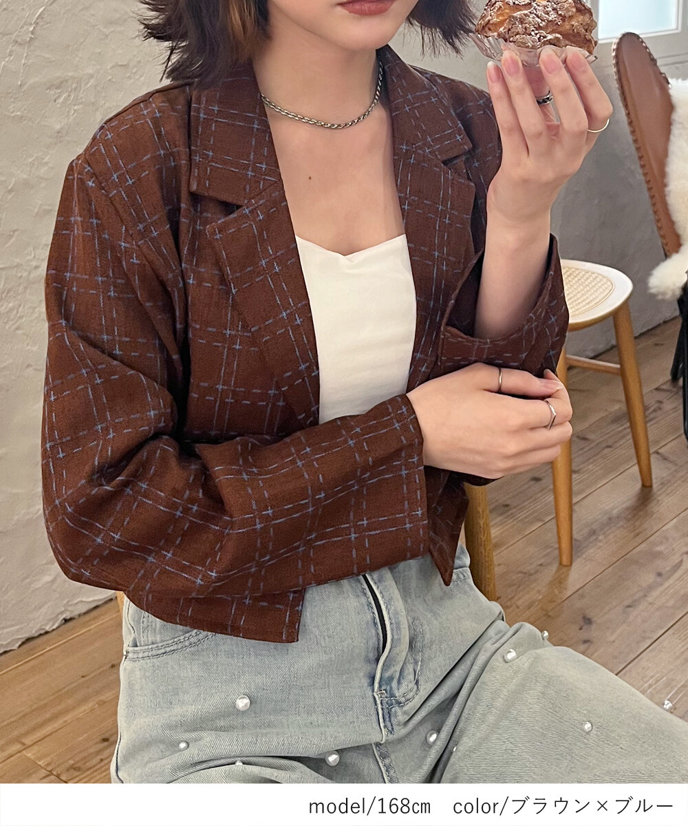 ショート丈ジャケット